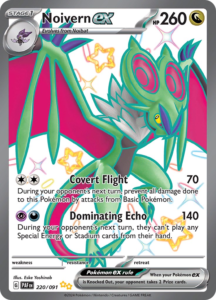 Noivern ex (220/091) [Scarlet & Violet: Paldean Fates] | The Gaming-Verse