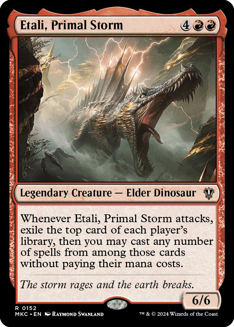 Etali, Primal Storm [Murders at Karlov Manor Commander] | The Gaming-Verse