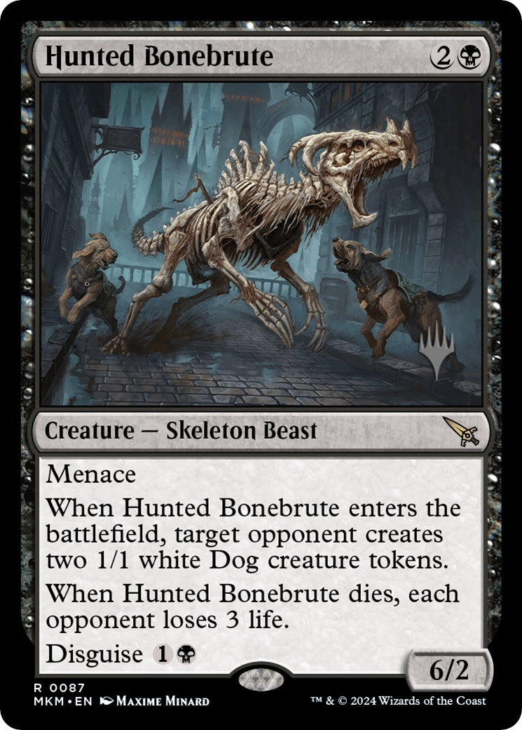 Hunted Bonebrute (Promo Pack) [Murders at Karlov Manor Promos] | The Gaming-Verse