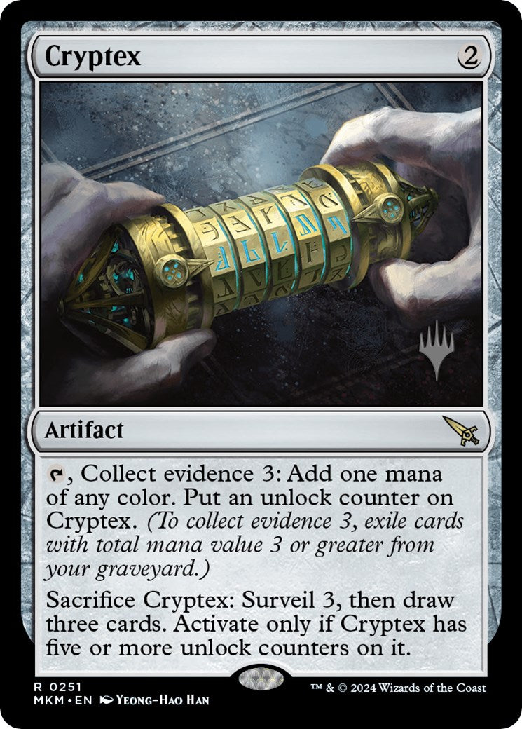 Cryptex (Promo Pack) [Murders at Karlov Manor Promos] | The Gaming-Verse