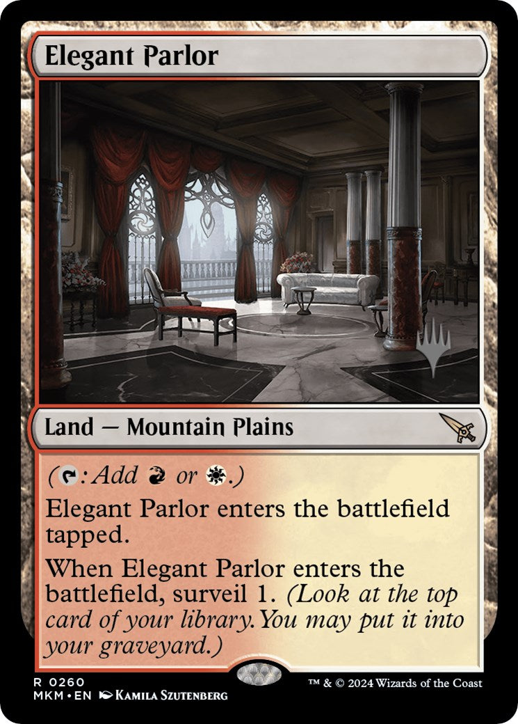 Elegant Parlor (Promo Pack) [Murders at Karlov Manor Promos] | The Gaming-Verse