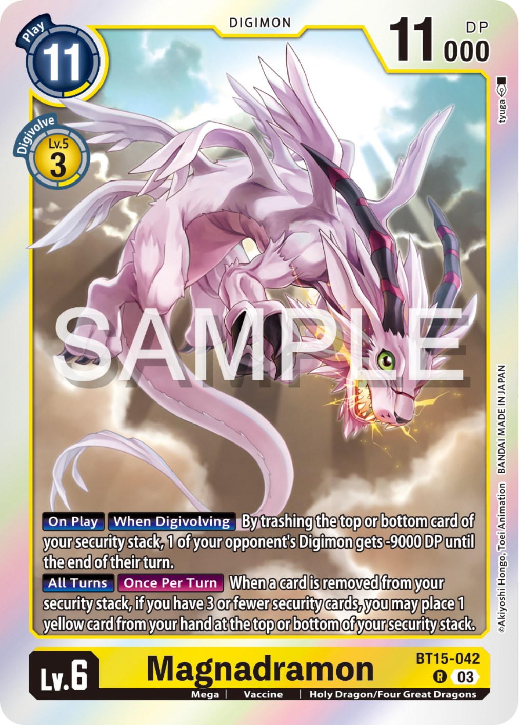 Magnadramon [BT15-042] [Exceed Apocalypse] | The Gaming-Verse