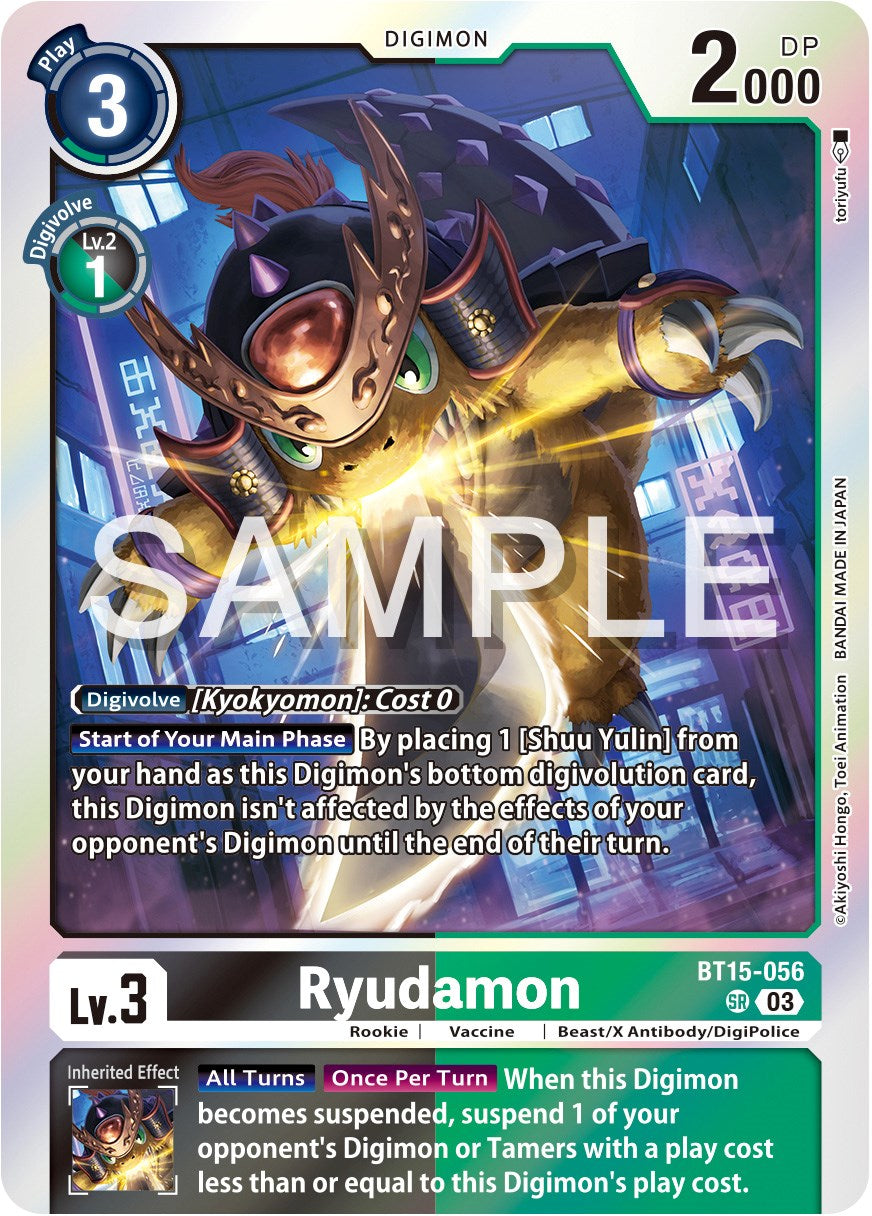 Ryudamon [BT15-056] [Exceed Apocalypse] | The Gaming-Verse