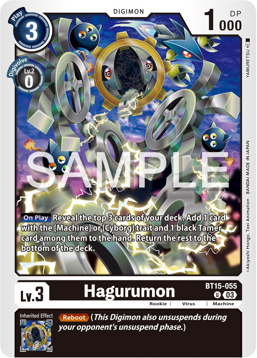 Hagurumon [BT15-055] [Exceed Apocalypse] | The Gaming-Verse