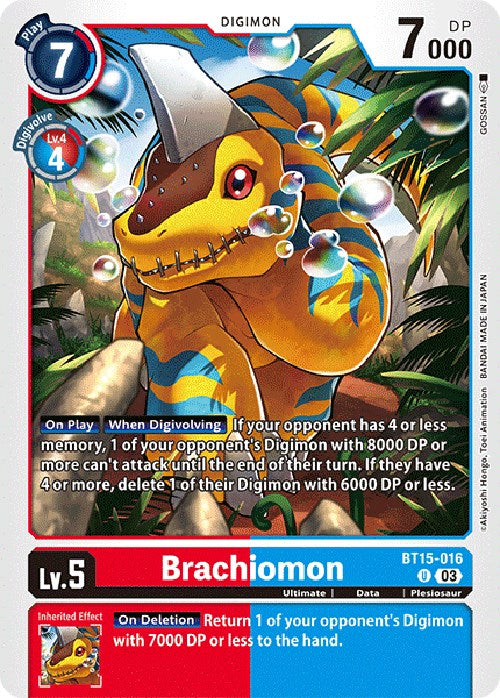 Brachiomon [BT15-016] [Exceed Apocalypse] | The Gaming-Verse