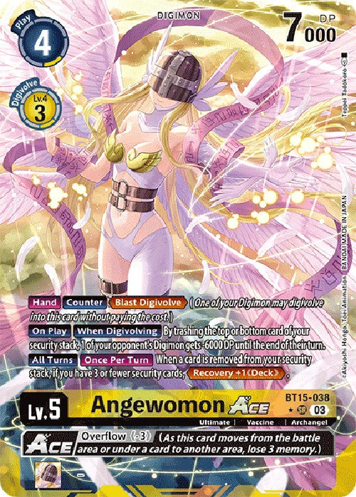 Angewomon Ace [BT15-038] (Alternate Art) [Exceed Apocalypse] | The Gaming-Verse