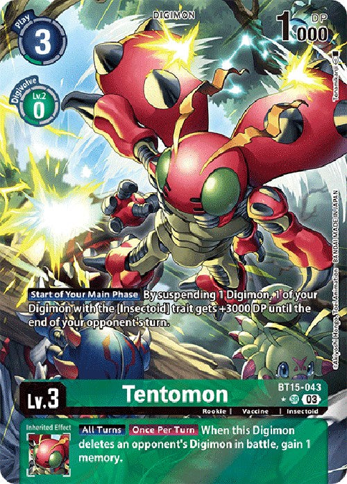 Tentomon [BT15-043] (Alternate Art) [Exceed Apocalypse] | The Gaming-Verse