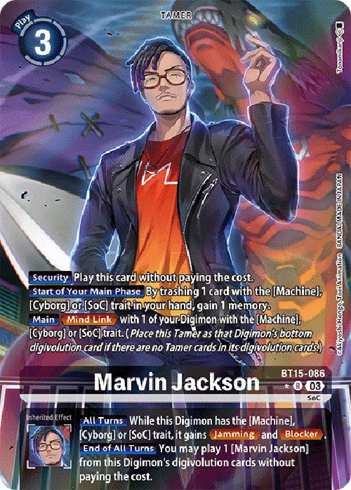 Marvin Jackson [BT15-086] (Alternate Art) [Exceed Apocalypse] | The Gaming-Verse