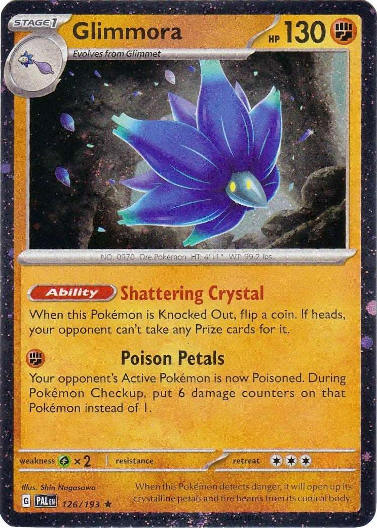 Glimmora (126/193) (Cosmos Holo) [Scarlet & Violet: Paldea Evolved] | The Gaming-Verse