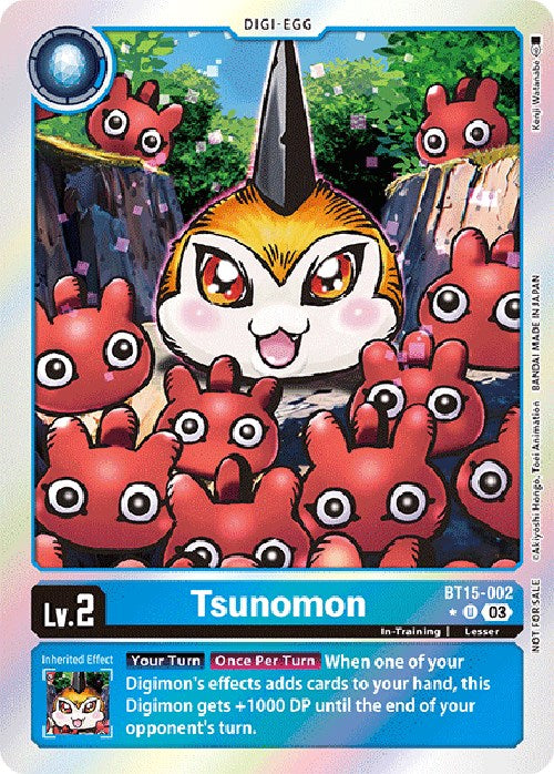 Tsunomon [BT15-002] (Exceed Apocalypse Box Promotion Pack) [Exceed Apocalypse Promos] | The Gaming-Verse