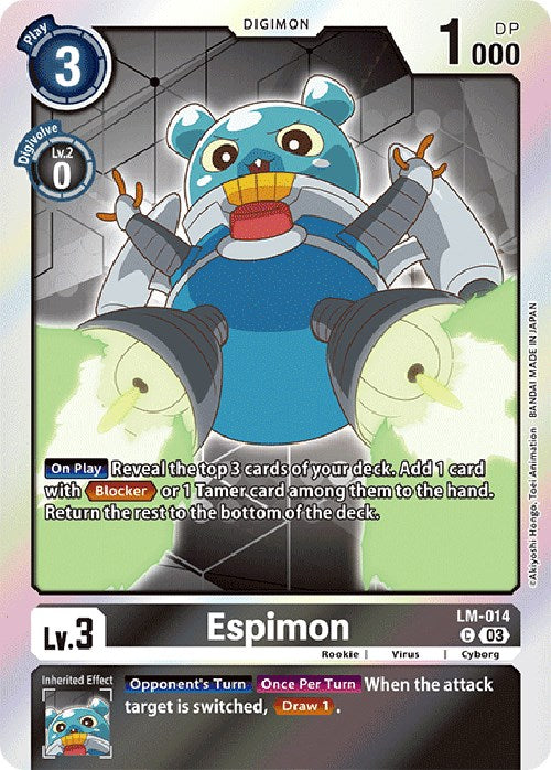 Espimon [LM-014] (English Exclusive) [Exceed Apocalypse] | The Gaming-Verse