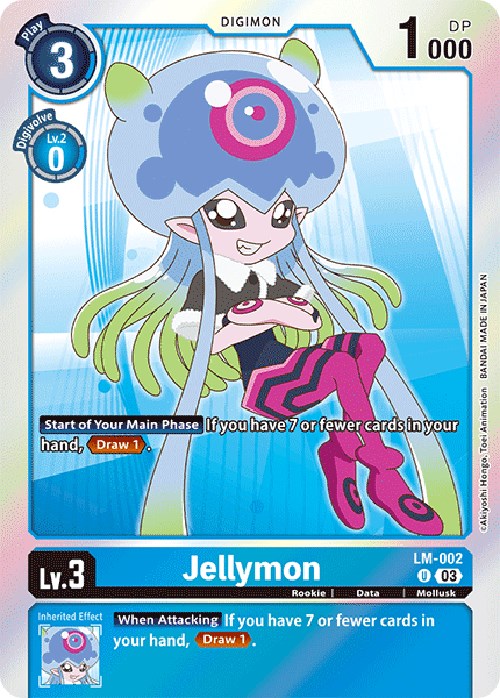 Jellymon [LM-002] (English Exclusive) [Exceed Apocalypse] | The Gaming-Verse