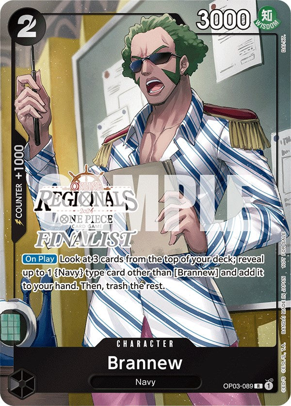 Brannew (Online Regional 2024) [Finalist] [One Piece Promotion Cards] | The Gaming-Verse