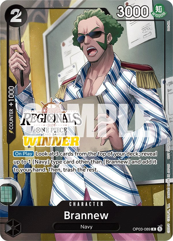 Brannew (Online Regional 2024) [Winner] [One Piece Promotion Cards] | The Gaming-Verse