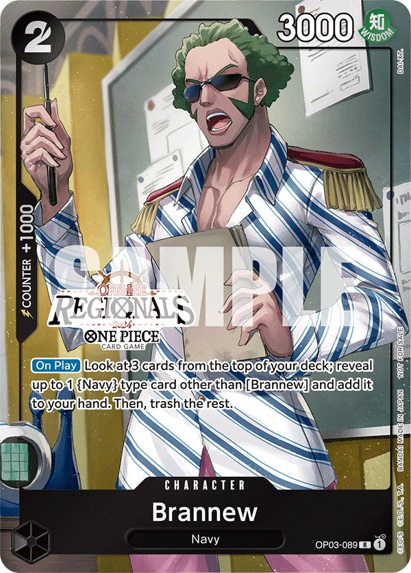 Brannew (Offline Regional 2024) [Participant] [One Piece Promotion Cards] | The Gaming-Verse