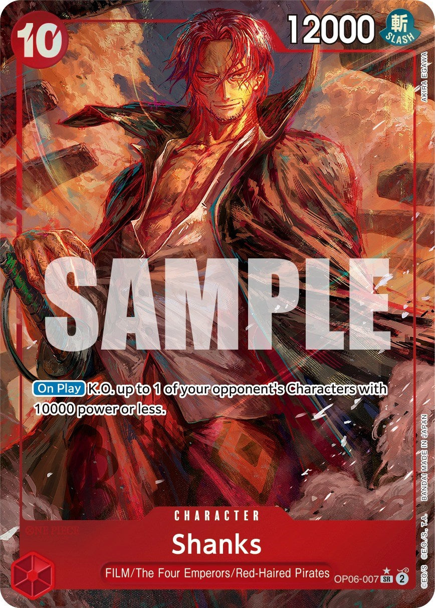 Shanks (Alternate Art) [Wings of the Captain] | The Gaming-Verse