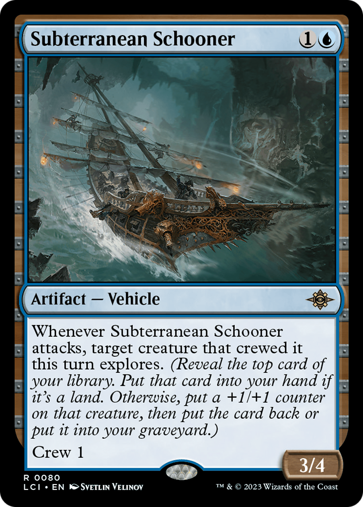 Subterranean Schooner [The Lost Caverns of Ixalan] | The Gaming-Verse