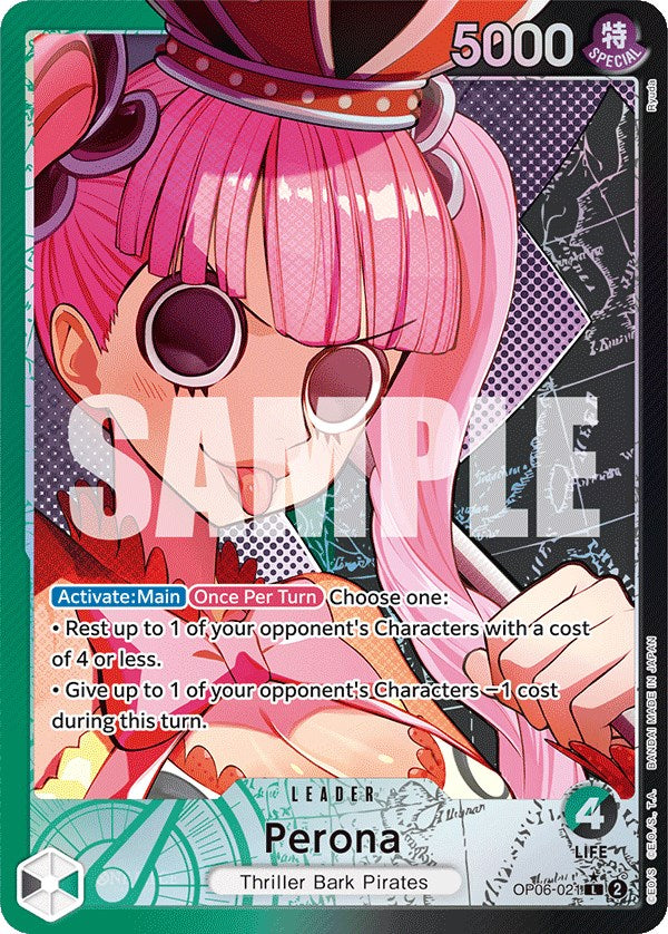 Perona (Alternate Art) [Wings of the Captain] | The Gaming-Verse