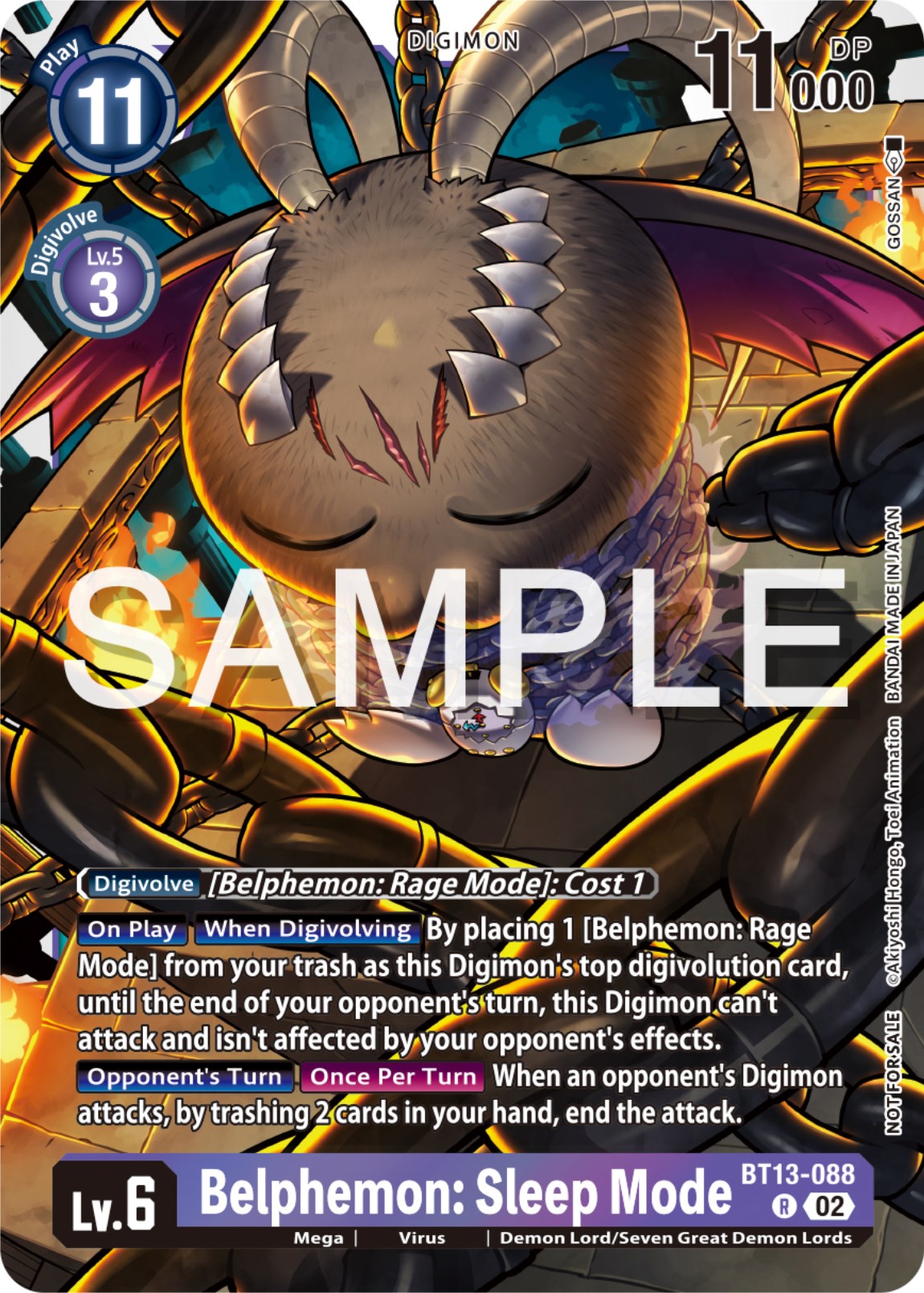 Belphemon: Sleep Mode [BT13-088] (Event Pack 6) [Versus Royal Knights Promos] | The Gaming-Verse