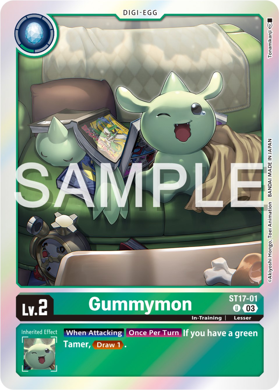 Gummymon [ST17-01] [Starter Deck: Double Typhoon Advanced Deck Set] | The Gaming-Verse