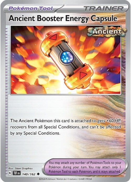 Ancient Booster Energy Capsule (140/162) [Scarlet & Violet: Temporal Forces] | The Gaming-Verse