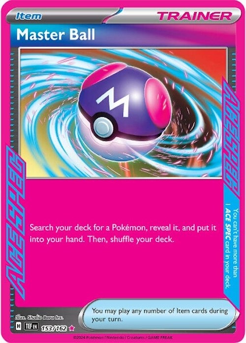 Master Ball (153/162) [Scarlet & Violet: Temporal Forces] | The Gaming-Verse