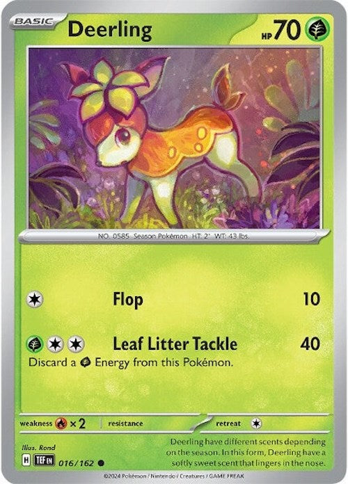 Deerling (016/162) [Scarlet & Violet: Temporal Forces] | The Gaming-Verse