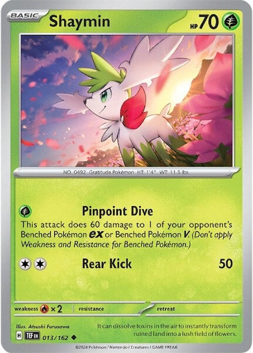 Shaymin (013/162) [Scarlet & Violet: Temporal Forces] | The Gaming-Verse