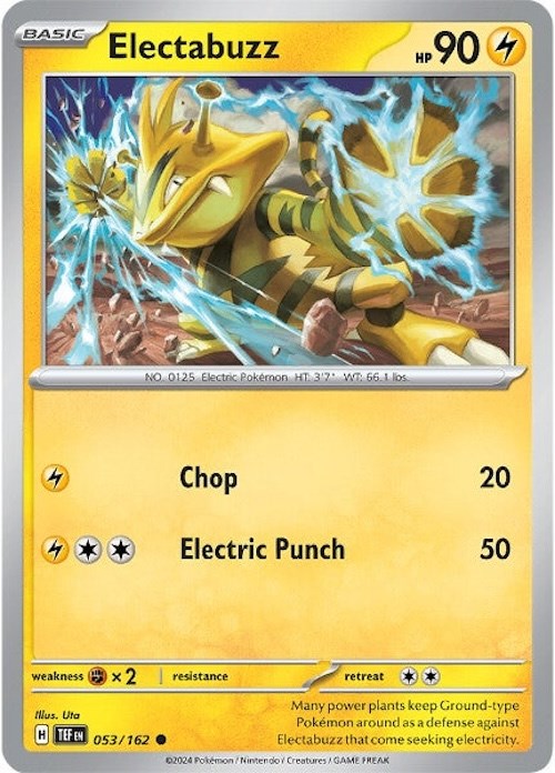 Electabuzz (053/162) [Scarlet & Violet: Temporal Forces] | The Gaming-Verse