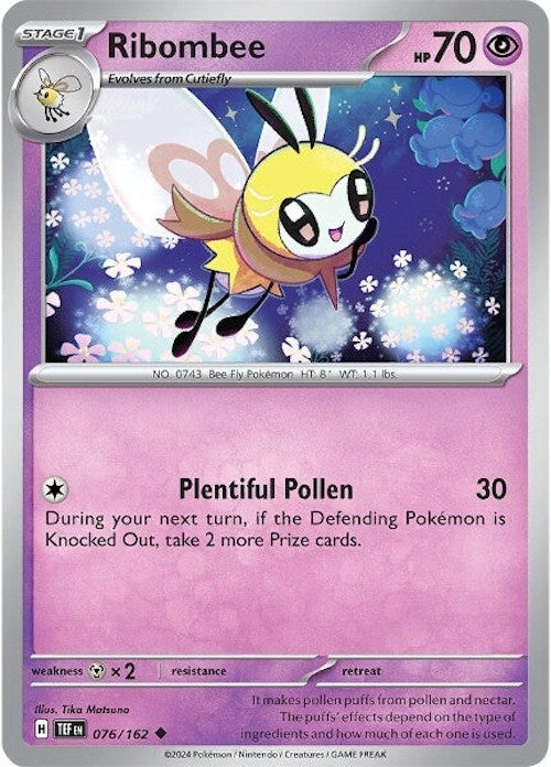 Ribombee (076/162) [Scarlet & Violet: Temporal Forces] | The Gaming-Verse