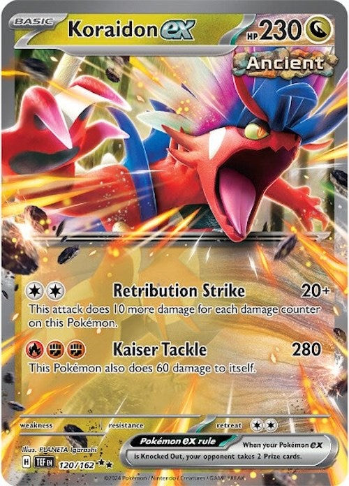 Koraidon ex (120/162) [Scarlet & Violet: Temporal Forces] | The Gaming-Verse