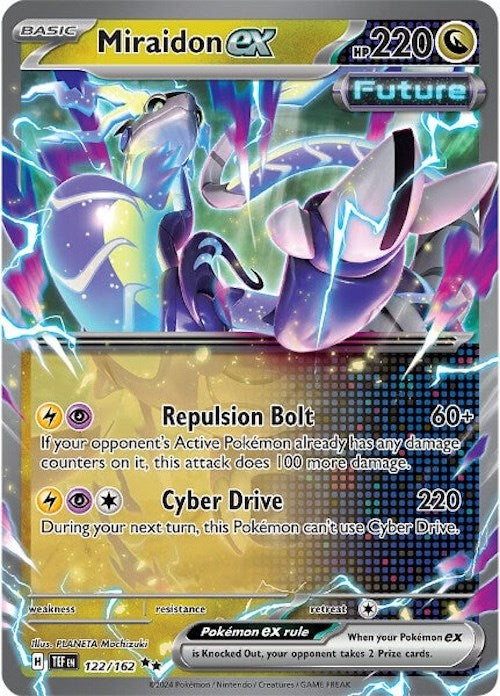 Miraidon ex (122/162) [Scarlet & Violet: Temporal Forces] | The Gaming-Verse