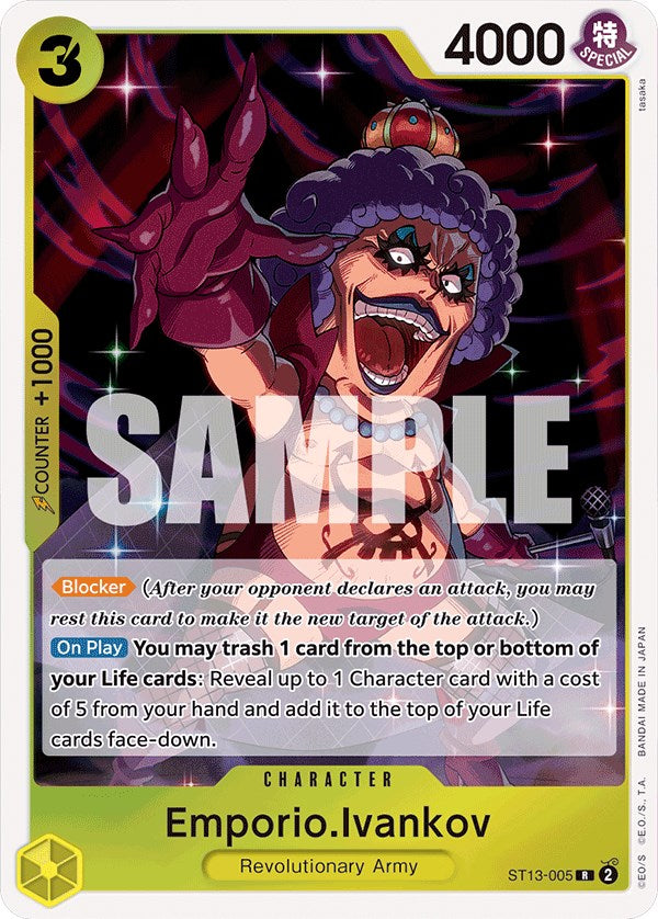 Emporio.Ivankov [Ultra Deck: The Three Brothers] | The Gaming-Verse