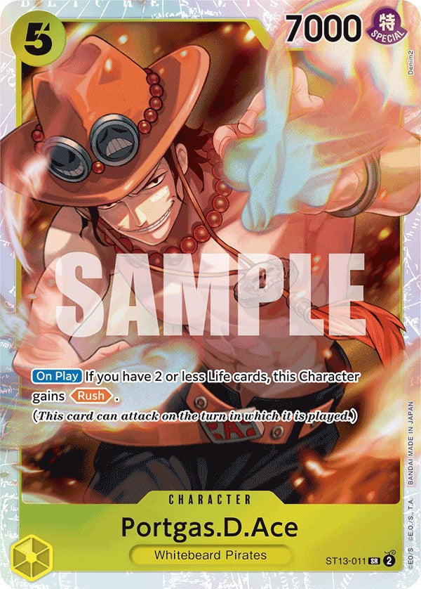 Portgas.D.Ace [Ultra Deck: The Three Brothers] | The Gaming-Verse