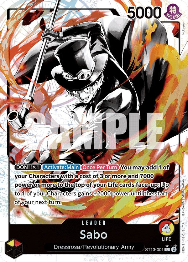 Sabo (Parallel) [Ultra Deck: The Three Brothers] | The Gaming-Verse