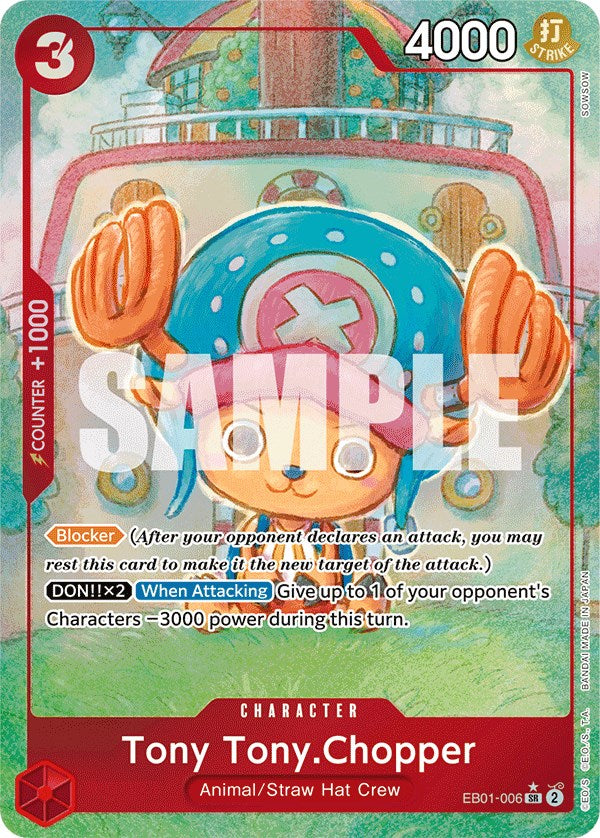 Tony Tony.Chopper (Alternate Art) [Extra Booster: Memorial Collection] | The Gaming-Verse