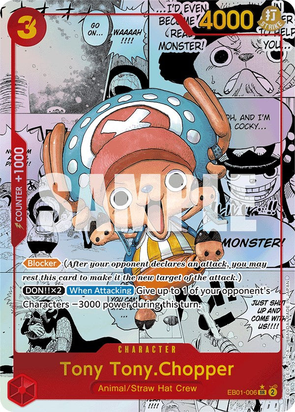 Tony Tony.Chopper (Alternate Art) (Manga) [Extra Booster: Memorial Collection] | The Gaming-Verse