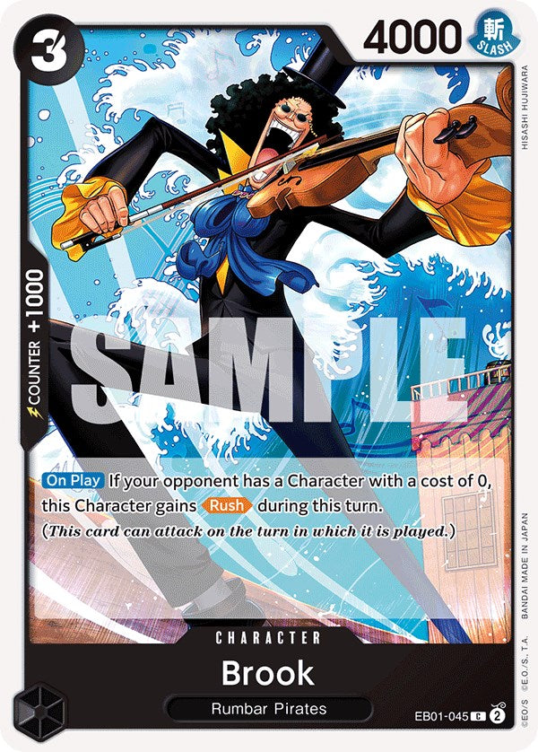 Brook [Extra Booster: Memorial Collection] | The Gaming-Verse