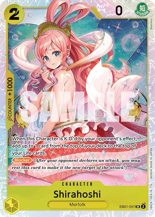 Shirahoshi [Extra Booster: Memorial Collection] | The Gaming-Verse