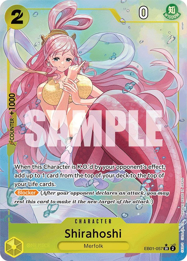 Shirahoshi (Alternate Art) [Extra Booster: Memorial Collection] | The Gaming-Verse