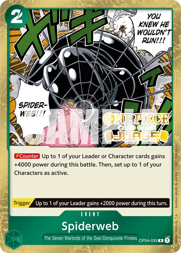 Spiderweb (Judge Pack Vol. 3) [One Piece Promotion Cards] | The Gaming-Verse