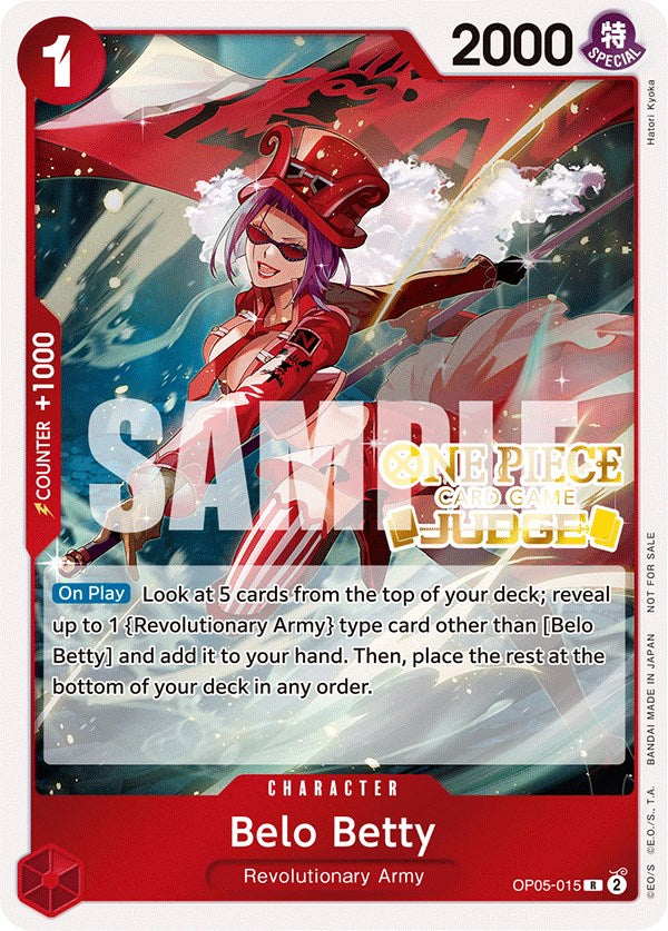 Belo Betty (Judge Pack Vol. 3) [One Piece Promotion Cards] | The Gaming-Verse