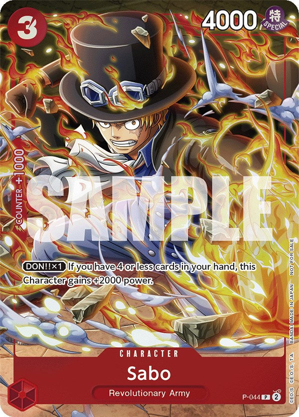 Sabo (Event Pack Vol. 4) [One Piece Promotion Cards] | The Gaming-Verse