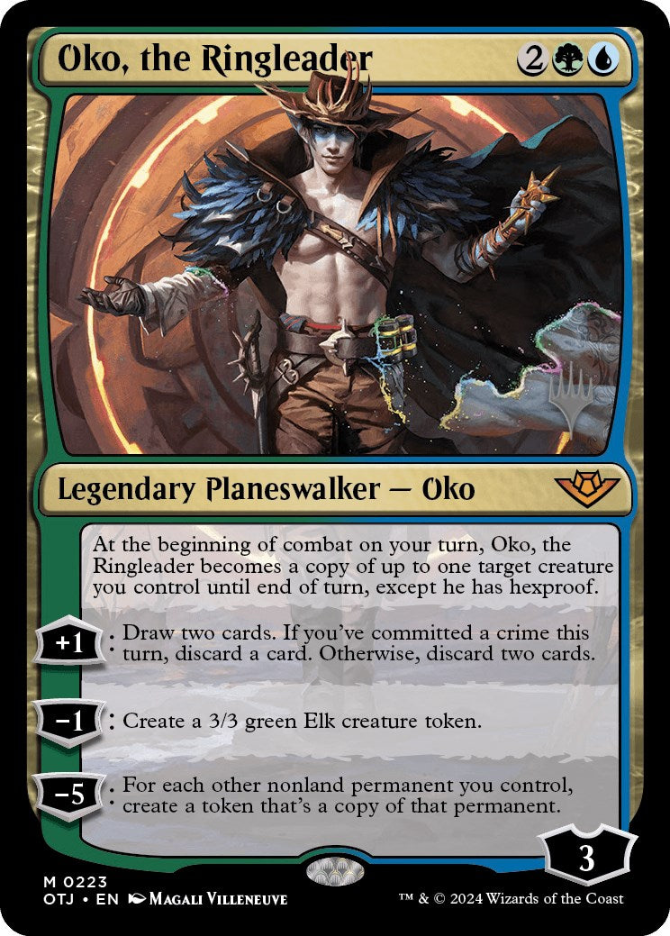 Oko, the Ringleader (Promo Pack) [Outlaws of Thunder Junction Promos] | The Gaming-Verse