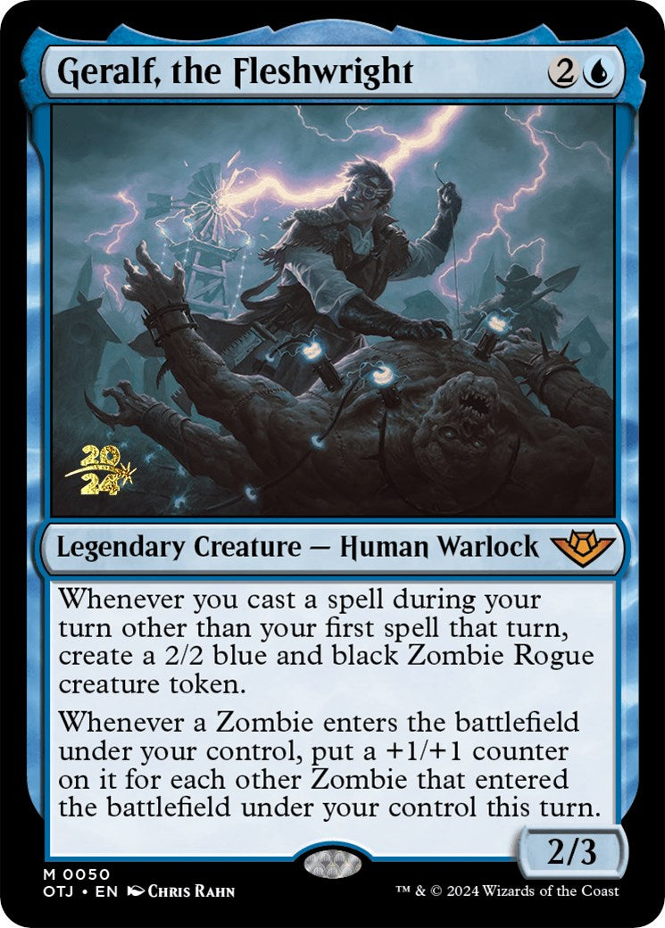 Geralf, the Fleshwright [Outlaws of Thunder Junction Prerelease Promos] | The Gaming-Verse