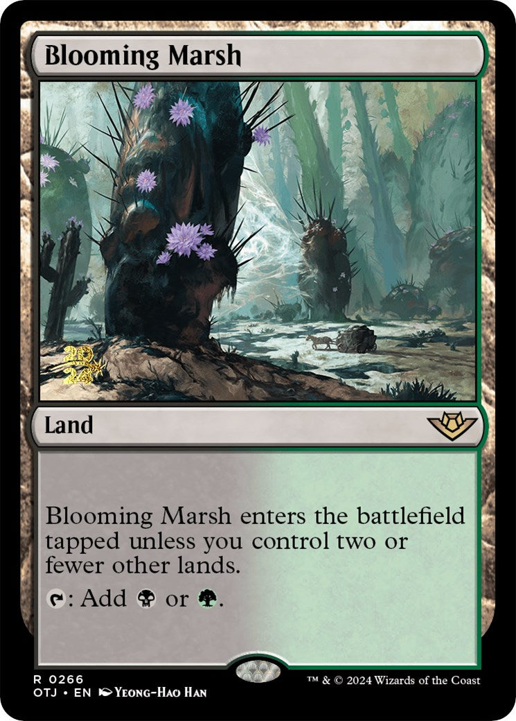 Blooming Marsh (OTJ) [Outlaws of Thunder Junction Prerelease Promos] | The Gaming-Verse