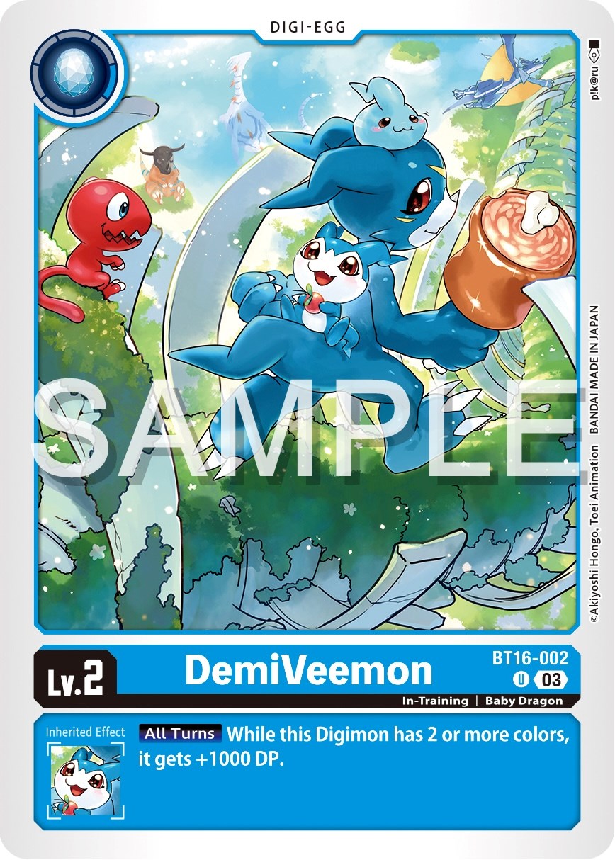 DemiVeemon [BT16-002] [Beginning Observer] | The Gaming-Verse