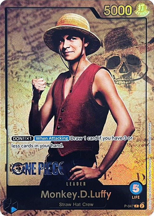 Monkey.D.Luffy (P-047) [Live Action Edition] | The Gaming-Verse