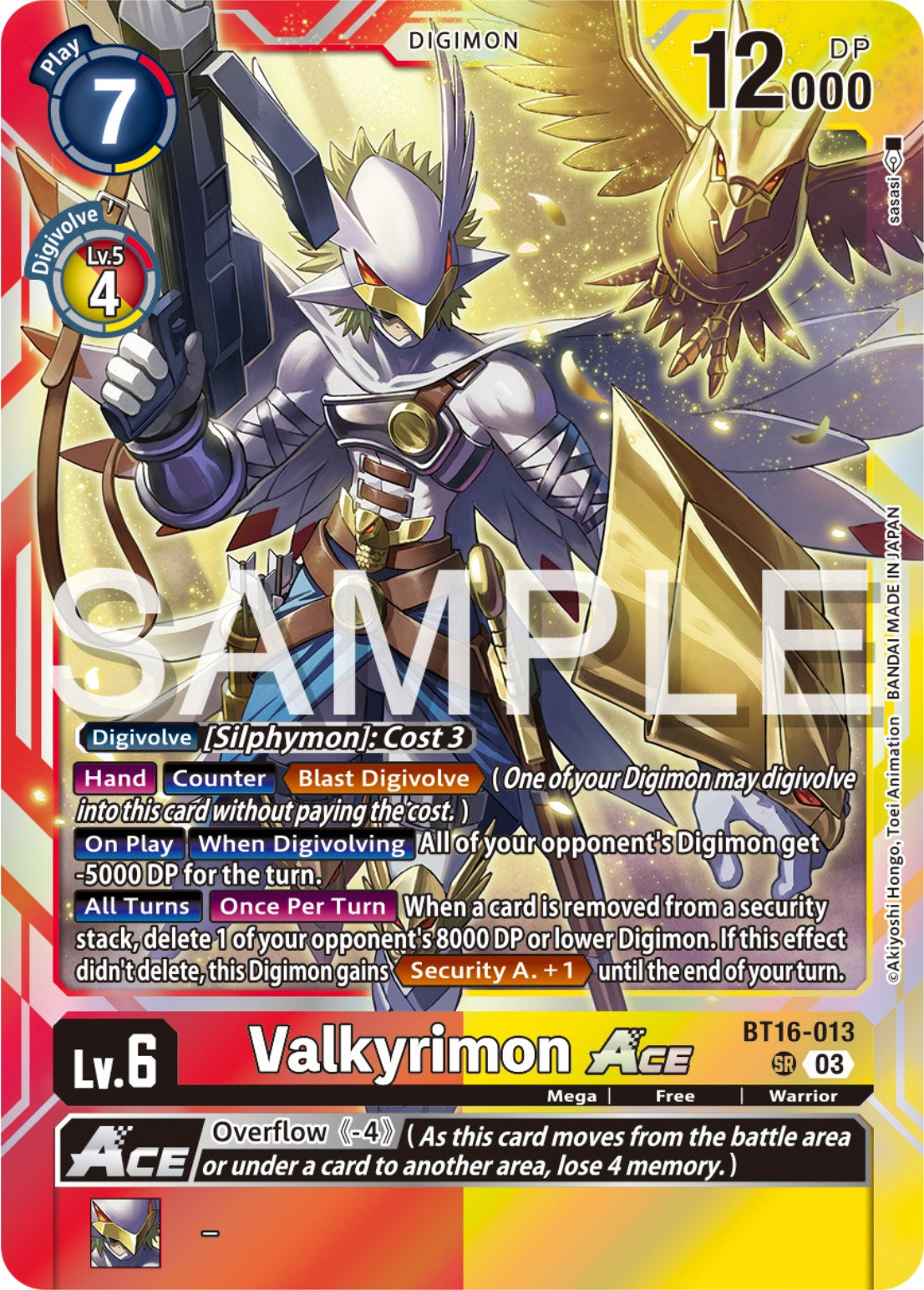 Valkyrimon Ace [BT16-013] [Beginning Observer] | The Gaming-Verse