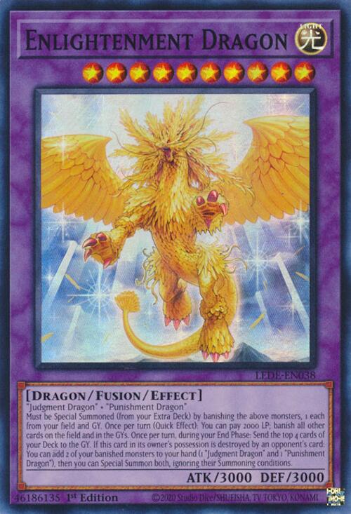 Enlightenment Dragon [LEDE-EN038] Super Rare | The Gaming-Verse